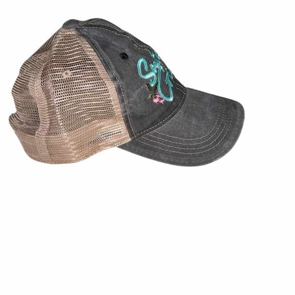 Katydid "Southern Girl" Distressed Trucker Hat, Adjustable, NWT - Picture 4 of 5